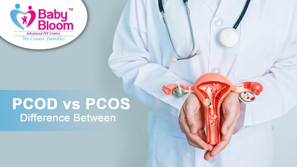 Difference between PCOD vs PCOS showing in this picture