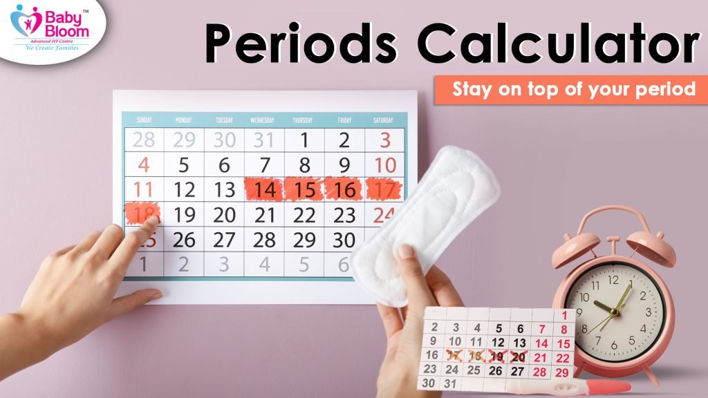 Period calculator diagram shown in this images, that how you calculate you ovulation periods