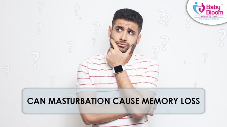 A man is wondering if masturbation can cause memory loss