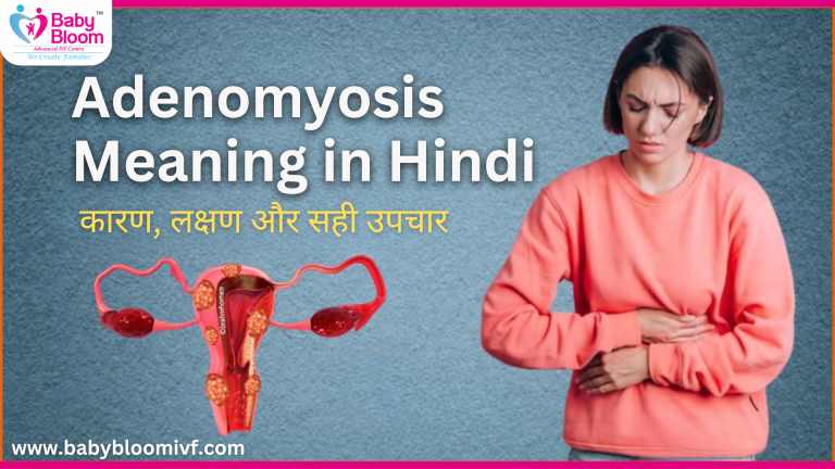 "Adenomyosis in Hindi – एडीनोमायोसिस के कारण, लक्षण और उपचार"